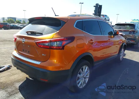 2022 Nissan Rogue Sport Sv Fwd Xtronic Cvt из США, поврежденный, VIN JN1BJ1BV9NW348097